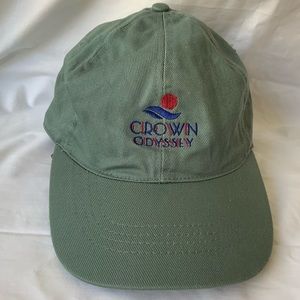 GREEN CROWN ODYSSEY BASEBALL CAP WITH TAGS
